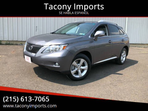 2012 Lexus RX 350 for sale at Tacony Imports in Philadelphia PA
