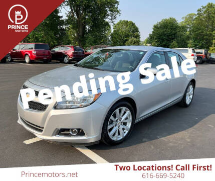 2013 Chevrolet Malibu for sale at PRINCE MOTORS in Hudsonville MI