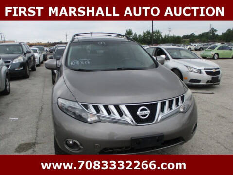 2009 Nissan Murano for sale at First Marshall Auto Auction in Harvey IL