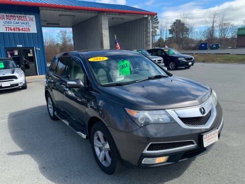 2011 Acura MDX for sale at Gia Auto Sales in East Wareham MA
