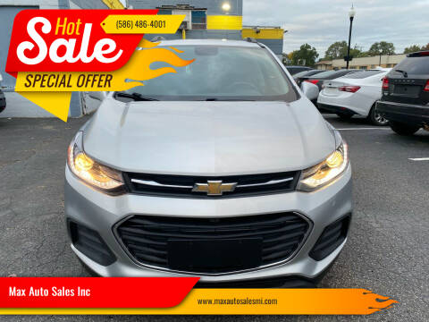2019 Chevrolet Trax for sale at Max Auto Sales Inc in Warren MI