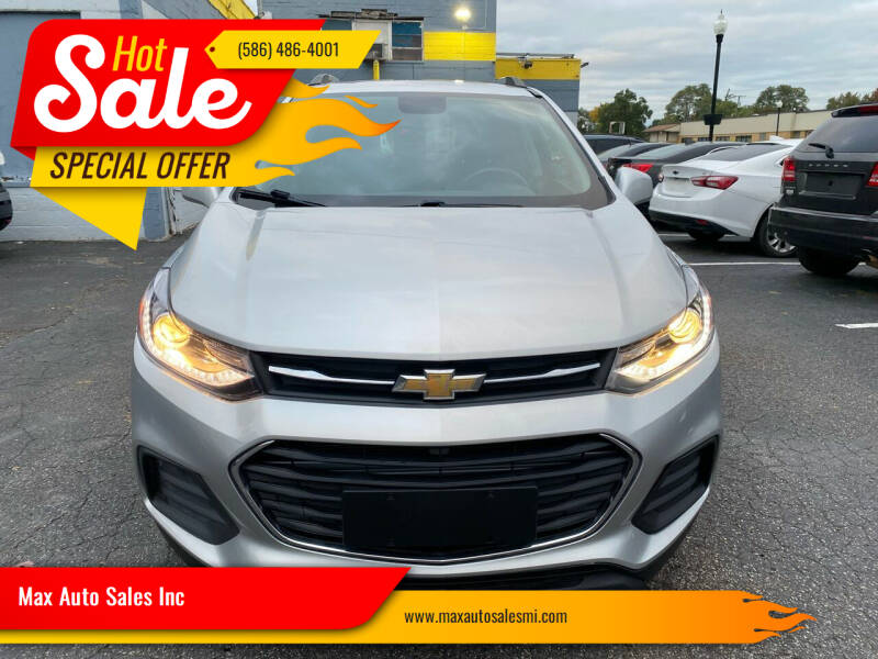 2019 Chevrolet Trax for sale at Max Auto Sales Inc in Warren MI