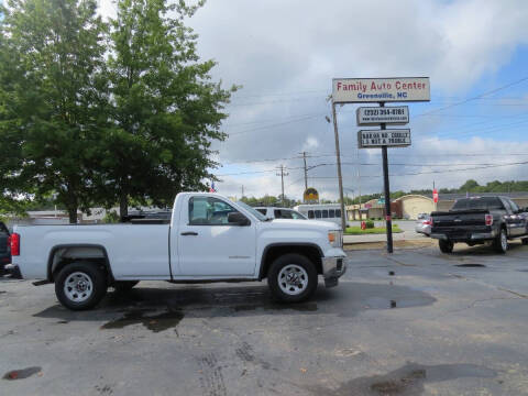 2015 GMC Sierra 1500 for sale at FAMILY AUTO CENTER in Greenville NC