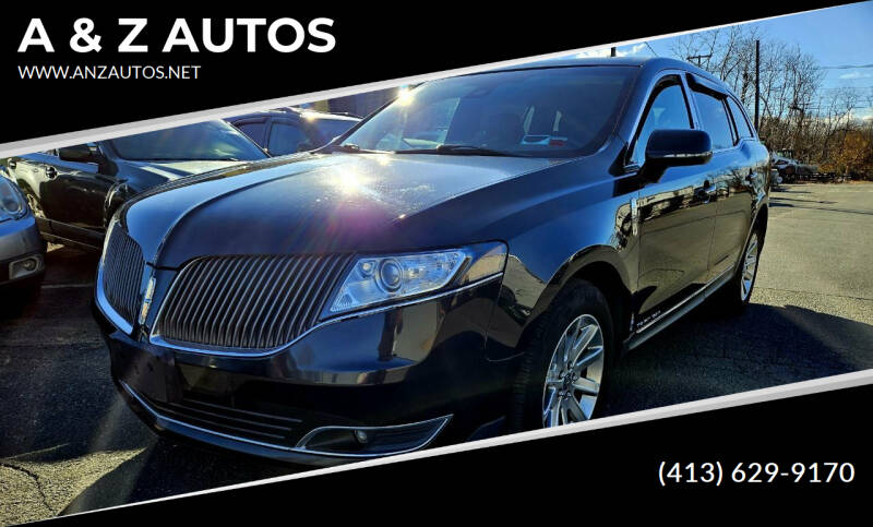 2015 Lincoln MKT Town Car for sale at A & Z AUTOS in Westfield MA