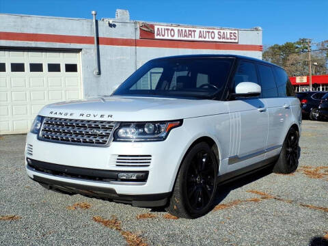 2016 Land Rover Range Rover Supercharged