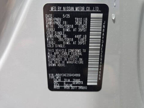 2025 Nissan Armada SV