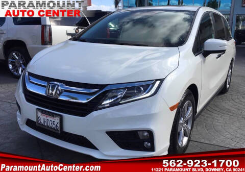 2019 Honda Odyssey for sale at PARAMOUNT AUTO CENTER in Downey CA