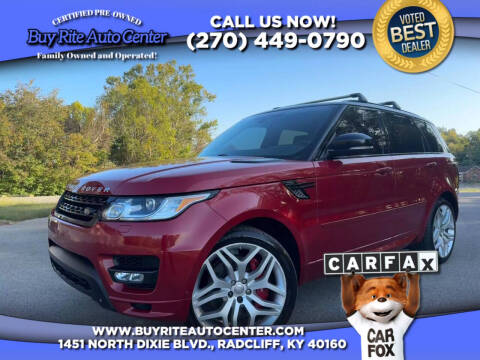 2014 Land Rover Range Rover Sport for sale at Buy Rite Auto Center in Radcliff KY