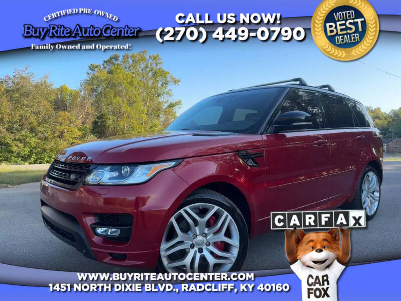 2014 Land Rover Range Rover Sport for sale at Buy Rite Auto Center in Radcliff KY