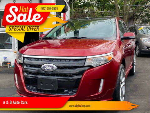 2014 Ford Edge for sale at A & B Auto Cars in Newark NJ