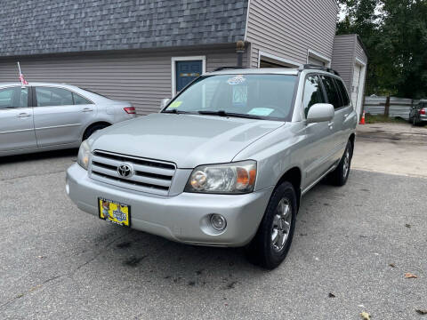 2004 Toyota Highlander for sale at JK & Sons Auto Sales in Westport MA