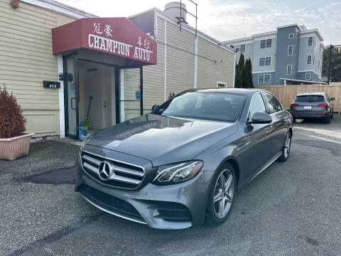2017 Mercedes-Benz E-Class for sale at Champion Auto LLC in Quincy MA