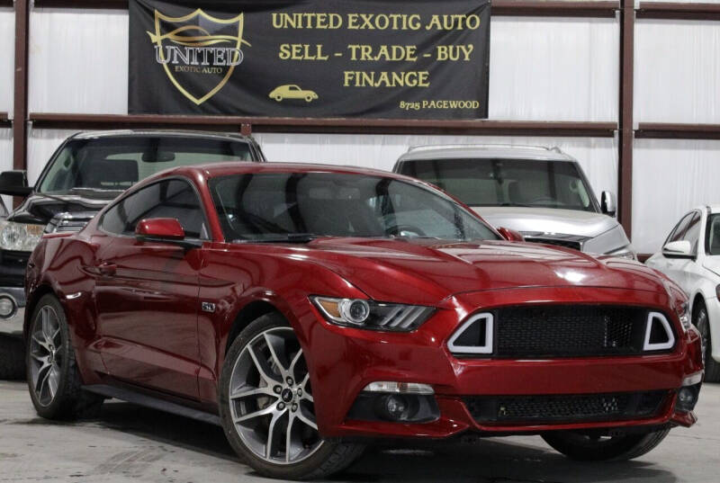 2015 Ford Mustang for sale at United Exotic Auto in Houston TX