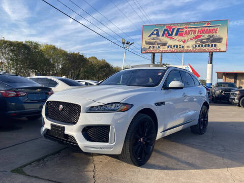 2020 Jaguar F-PACE for sale at ANF AUTO FINANCE in Houston TX