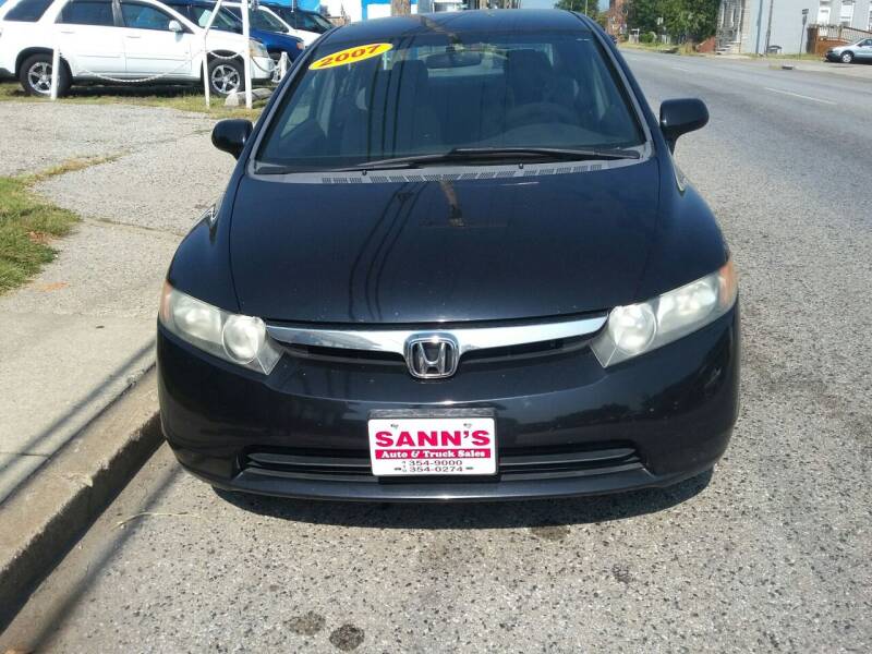 2007 Honda Civic for sale at Sann's Auto Sales in Baltimore MD