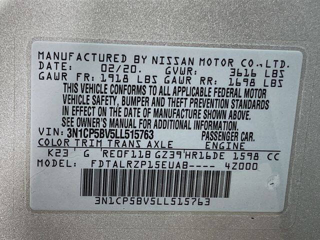 2020 Nissan Kicks S