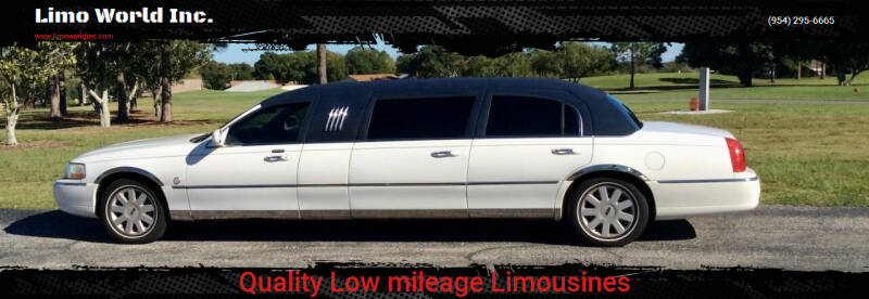 2005 Lincoln Town Car for sale at Limo World Inc. in Seminole FL