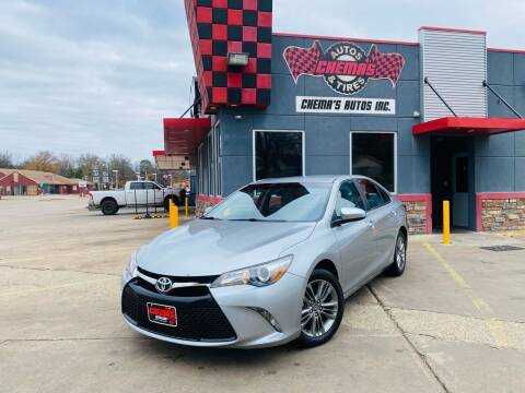 2017 Toyota Camry for sale at Chema's Autos & Tires in Tyler TX