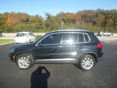 2017 Volkswagen Tiguan for sale at NEW RIDE INC in Evanston IL