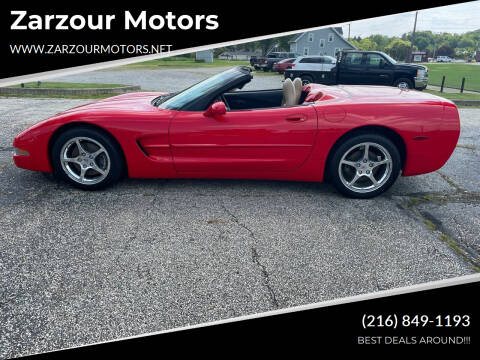 2000 Chevrolet Corvette for sale at Zarzour Motors in Chesterland OH