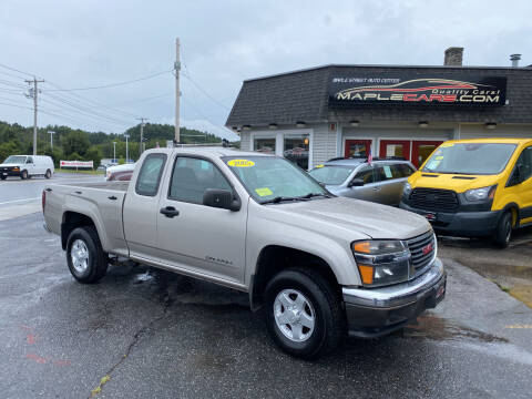 2005 GMC Canyon for sale at Maple Street Auto Center in Marlborough MA