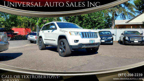 2011 Jeep Grand Cherokee for sale at Universal Auto Sales Inc in Salem OR