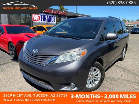 2015 Toyota Sienna for sale at Tucson Used Auto Sales in Tucson AZ