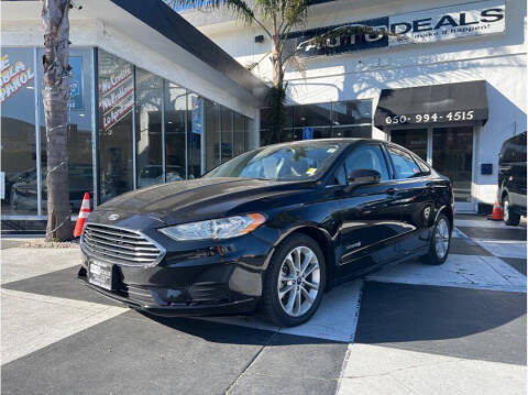 2019 Ford Fusion Hybrid for sale at AutoDeals in Daly City CA