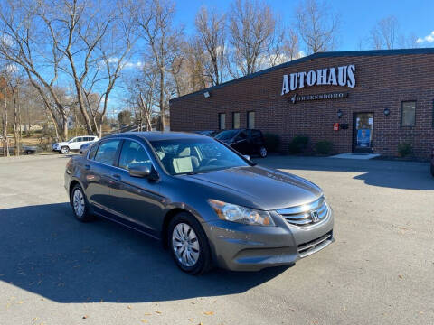 2012 Honda Accord for sale at Autohaus of Greensboro in Greensboro NC