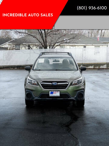 2018 Subaru Outback for sale at INCREDIBLE AUTO SALES in Bountiful UT