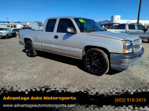 2005 Chevrolet Silverado 1500 for sale at Advantage Auto Motorsports in Phoenix AZ