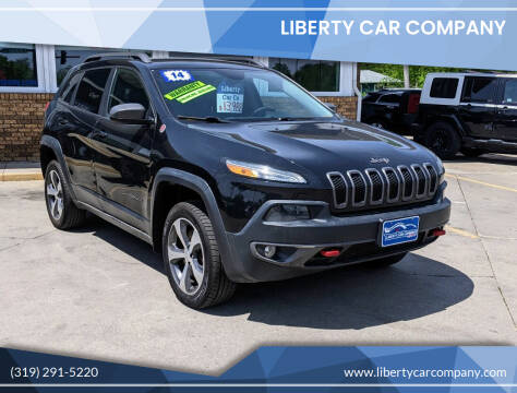 2014 Jeep Cherokee for sale at Liberty Car Company in Waterloo IA