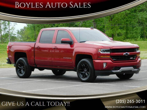 2018 Chevrolet Silverado 1500 for sale at Boyles Auto Sales in Jasper AL