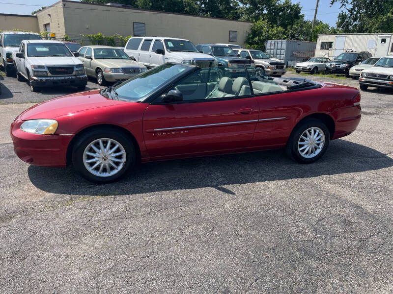 2001 Chrysler Sebring for sale at Enterprise Ave Auto Sales in Cleveland OH