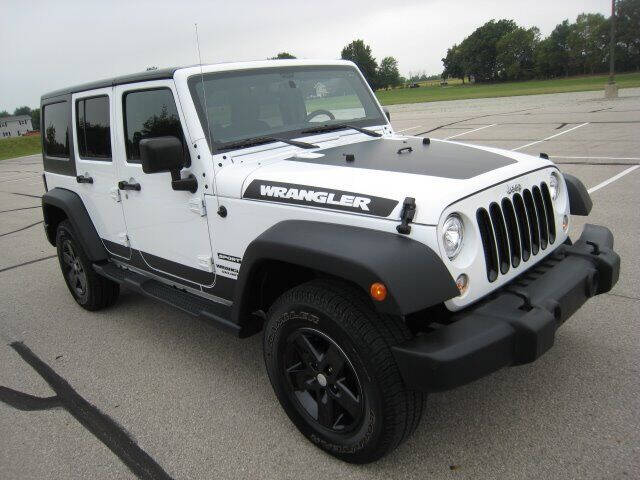 2017 Jeep Wrangler Unlimited for sale at FINNEY'S AUTO & TRUCK in Atlanta IN