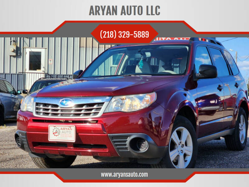 2013 Subaru Forester for sale at ARYAN AUTO LLC in Moorhead MN