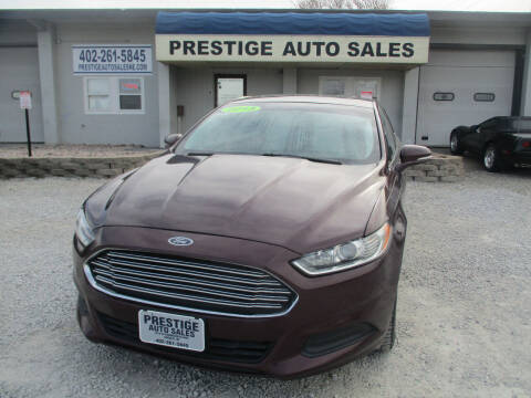 2013 Ford Fusion for sale at Prestige Auto Sales in Lincoln NE