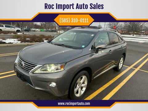 2015 Lexus RX 350 for sale at Roc Import Auto Sales in Rochester NY