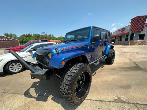 2010 Jeep Wrangler Unlimited for sale at Chema's Autos & Tires in Tyler TX