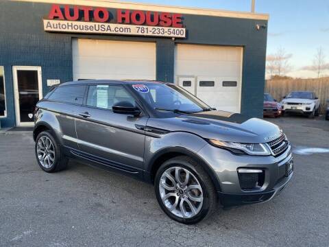 2017 Land Rover Range Rover Evoque Coupe for sale at Auto House USA in Saugus MA
