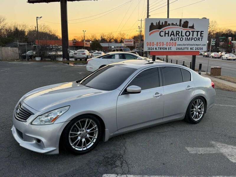 2013 Infiniti G37 Sedan for sale at Charlotte Auto Import in Charlotte NC