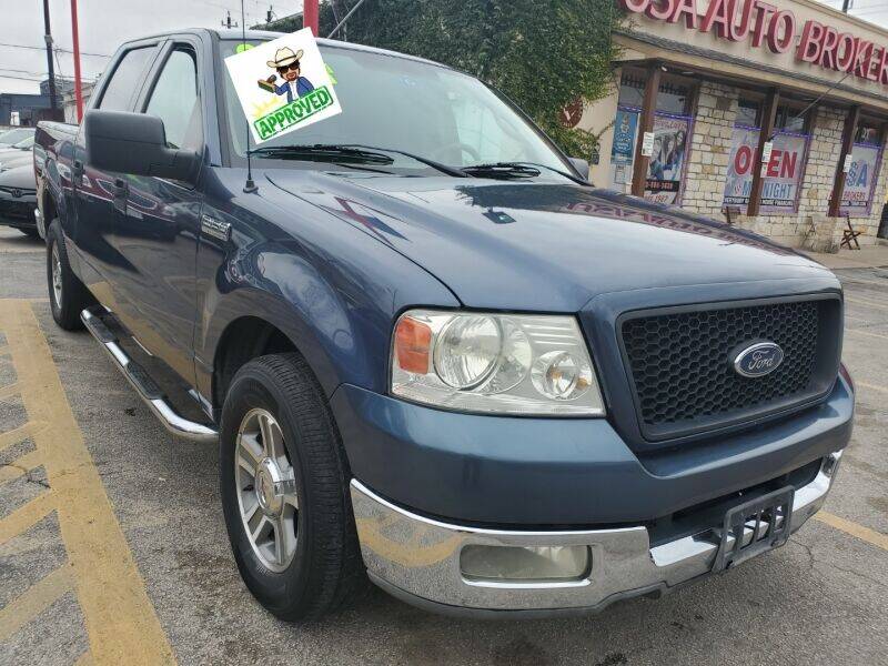 2004 Ford F-150 for sale at USA Auto Brokers in Houston TX