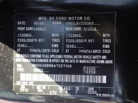 2010 Ford Transit Connect XLT