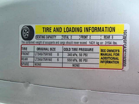 2012 Chevrolet Express 2500