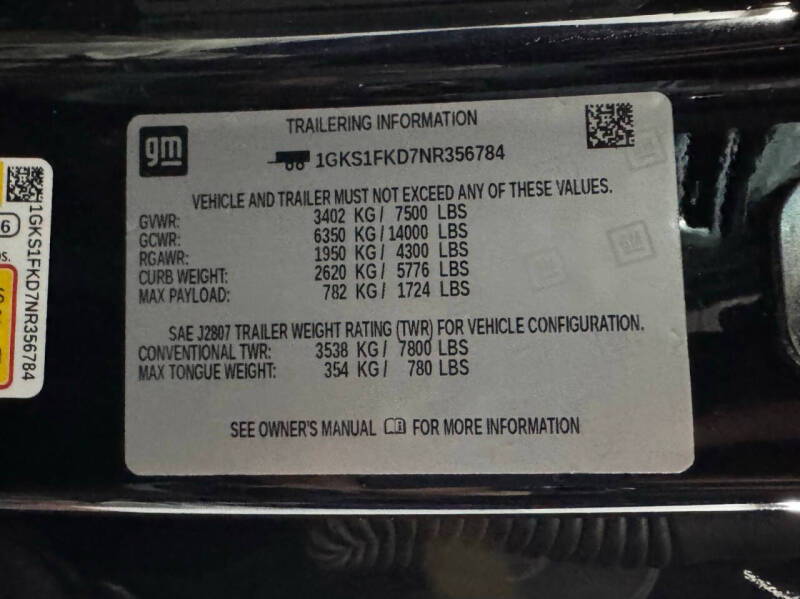 2022 GMC Yukon XL SLE