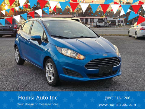 2015 Ford Fiesta for sale at Homsi Auto Inc in Kannapolis NC