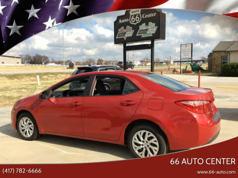 2018 Toyota Corolla for sale at 66 Auto Center in Joplin MO