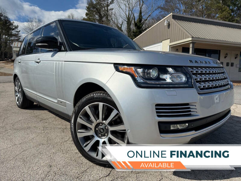 2014 Land Rover Range Rover for sale at Adams Auto Sales in Gainesville GA