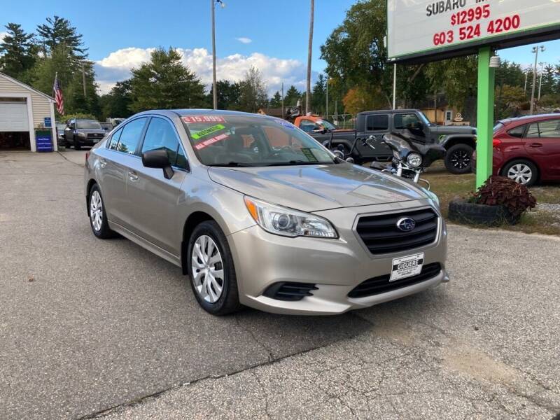 2015 Subaru Legacy for sale at Giguere Auto Wholesalers in Tilton NH