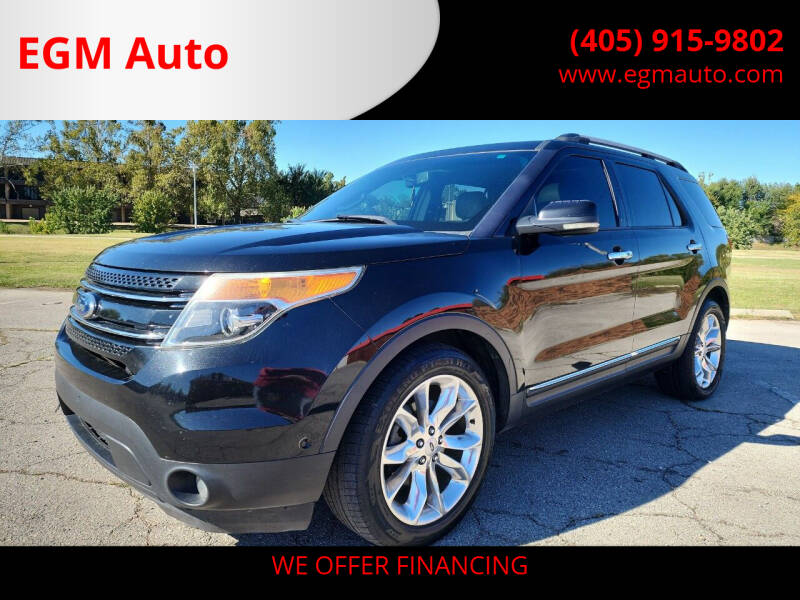 2012 Ford Explorer for sale at EGM Auto in Midwest City OK